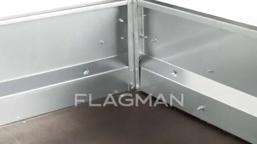 Прицеп Flagman | Флагман C/ПТТ — 0,5-0,7 с ПСМ к мини-трактору  (универсальный)